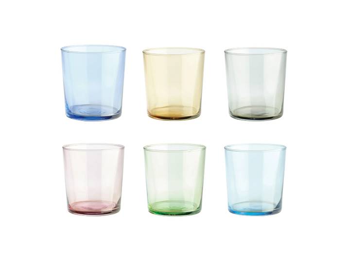 Aida Verre Café multi Lot de 6