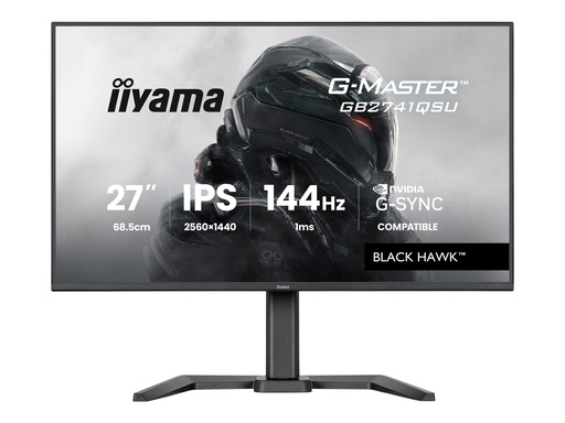 Iiyama G-MASTER Black Hawk GB2741QSU-B1 - LED-Monitor - Gaming - 68.6 cm (27") (GB2741QSU-B1)