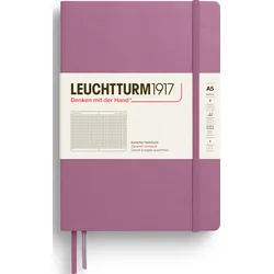 Leuchtturm 1917 Notizbuch A5, kariert, 251 Seiten, Dusty Pink, 80 g/m2