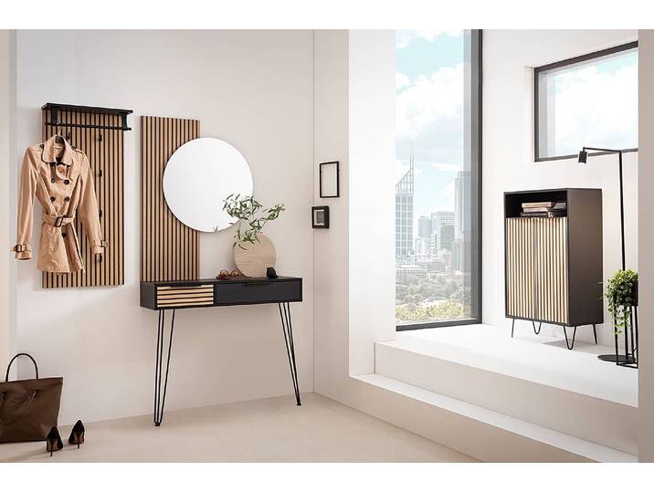 Console Hank 104 x 88 x 32cm Noir