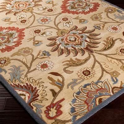 Surya Carpet, Inc. Caesar Rectangle Rug, 4' x 6', Tan