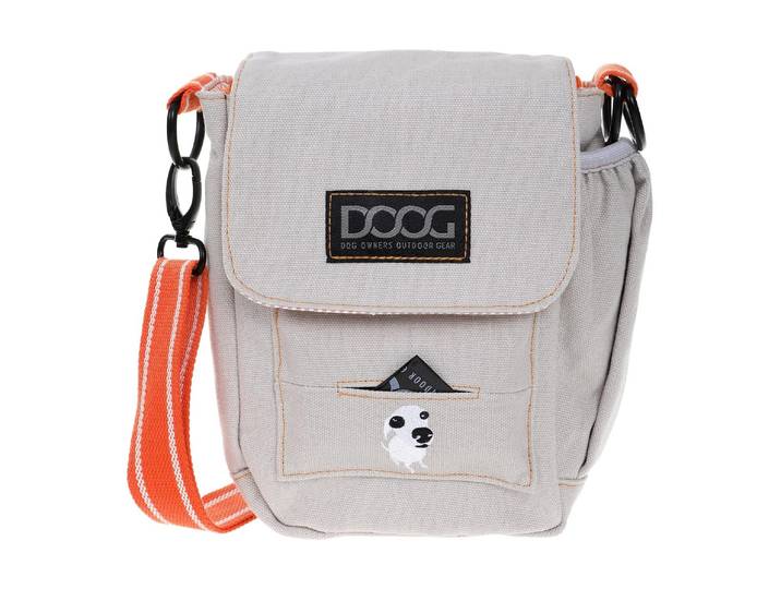 Umhängetasche DOOG Bag , grau (hellgrau), B:21cm T:6cm, Taschen, Umhängetasche
