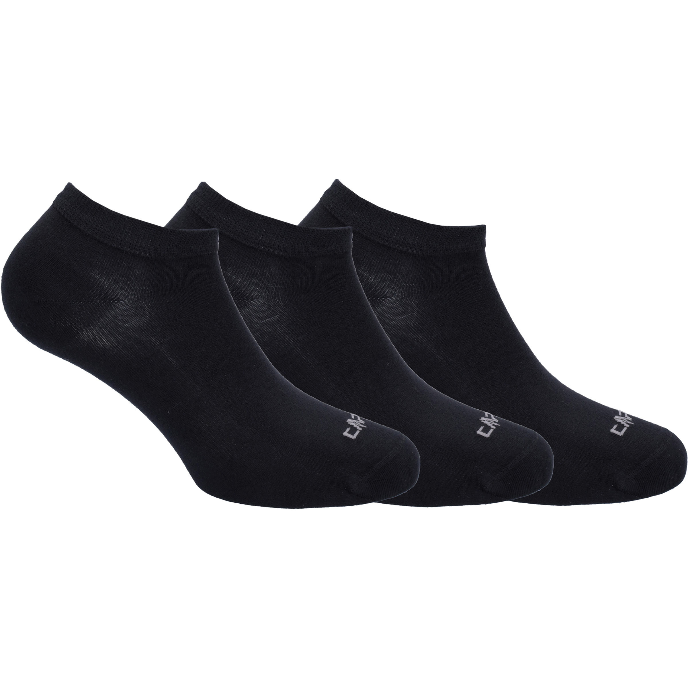 CMP Bamboo Invisibile 3er Pack Damen Freizeitsocken schwarz Größe 36 Lifestyle Hautfreundlich