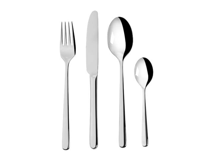 Scandi Living Set de couverts Polar 24 pièces Acier inoxydable