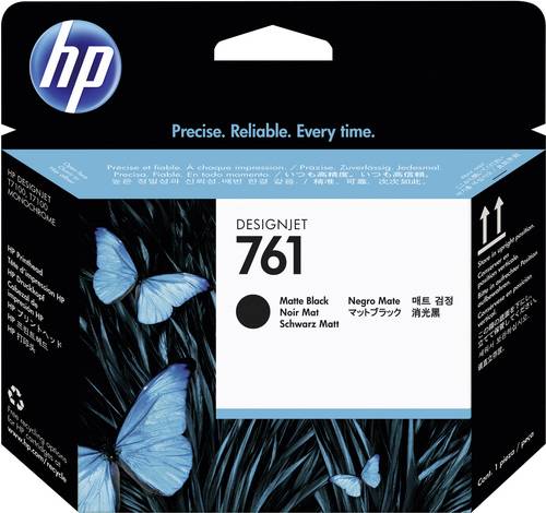 HP Druckkopf 761 Original Matt Schwarz CH648A 1 St.