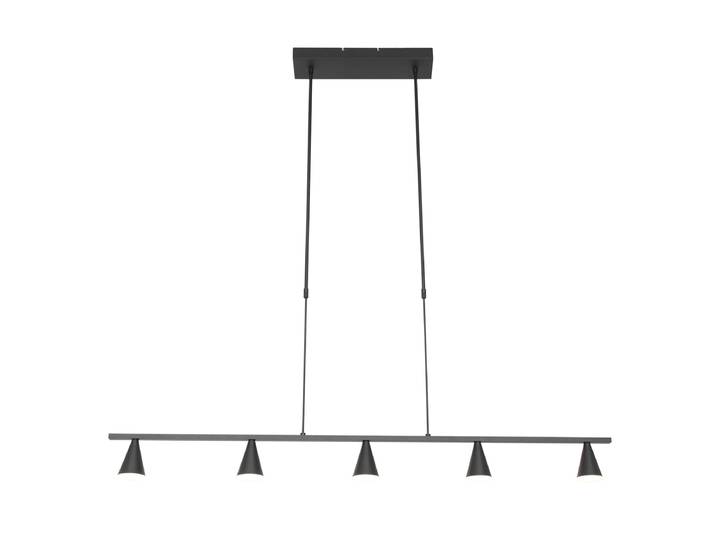 Hängeleuchte - schwarz - Vortex - kunststoff metall - designlampe - LED - 3066ZW - Steinhauer