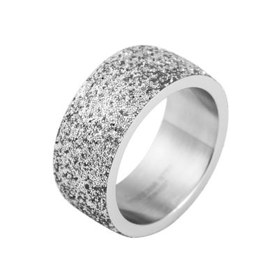 Fingerring LADY Gr. 17, silber (silberfarben), Fingerringe, Damen, 17, Edelstahl, Fingerring