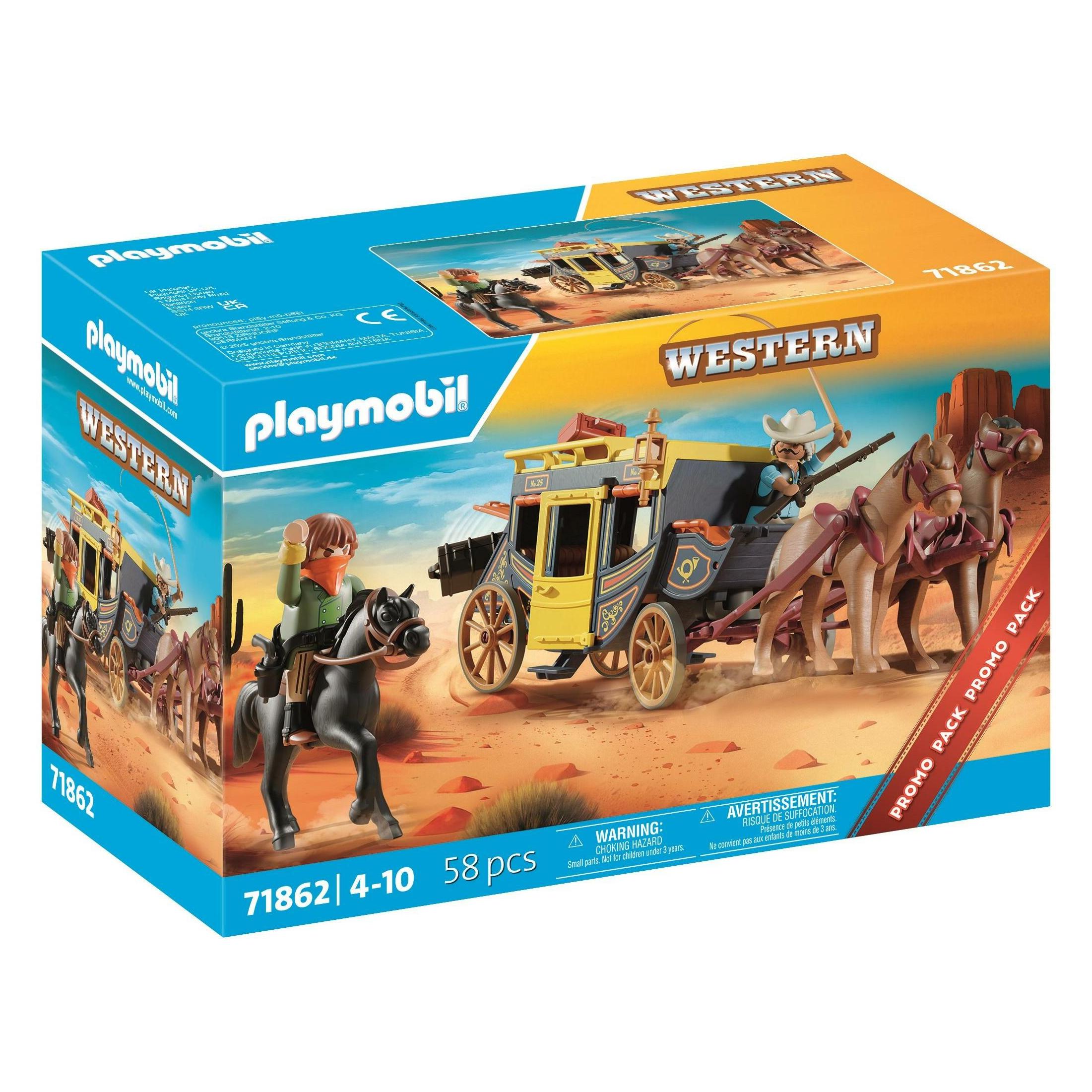 Playmobil Postkutschenüberfall im Wilden Westen (71862)