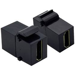 VALUE HDMI Keystone Modul, 4K 60Hz, schwarz 25.99.8208