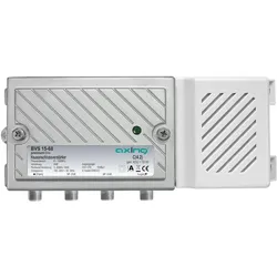 Axing Hausanschlussverstärker BVS 15-68 mit Rückkanal 38dB 1006 Mhz, TV Receiver Zubehör, Weiss