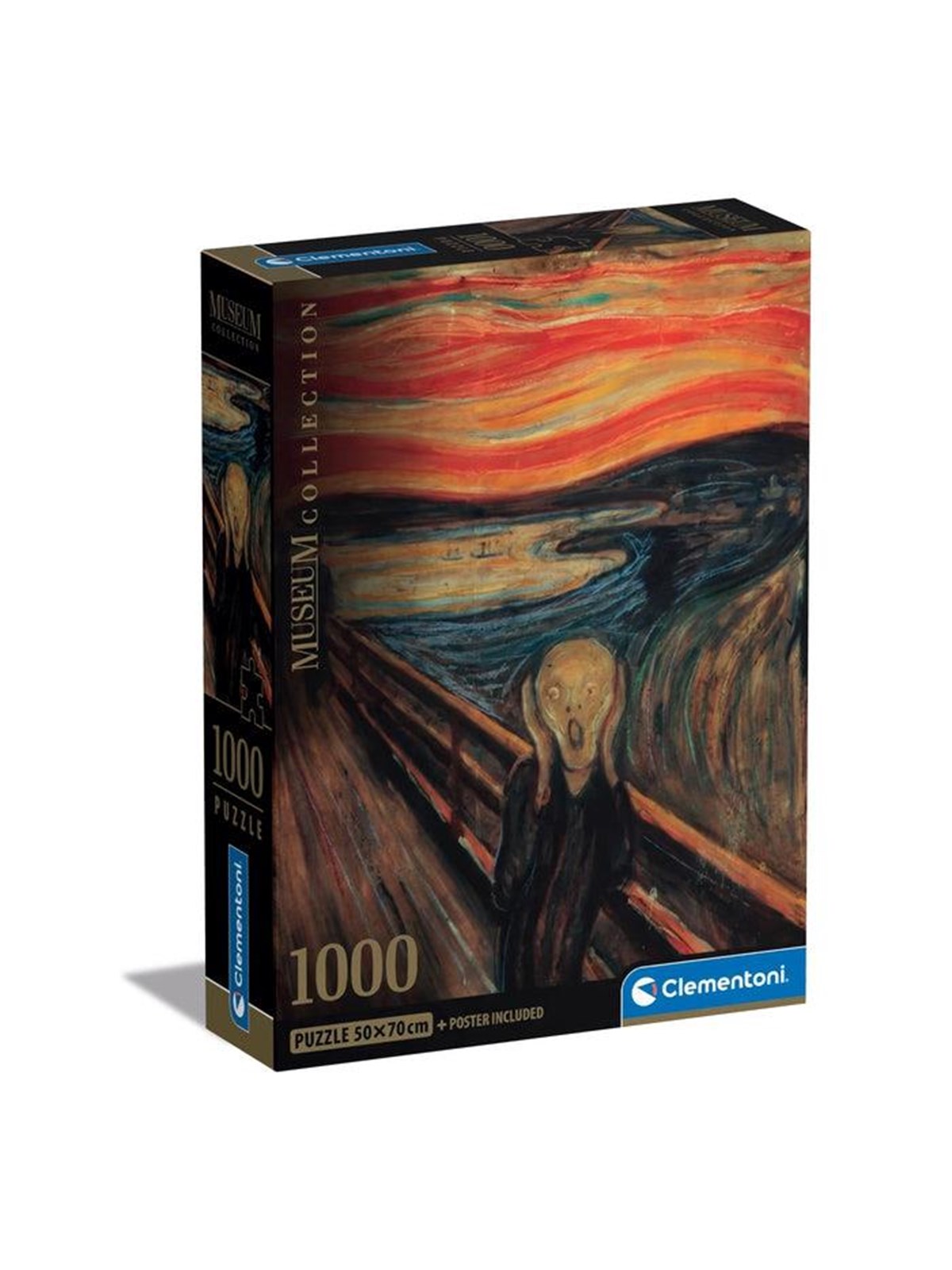 Clementoni Puzzle Museum L'urlo Di Munch, 1000-teilig