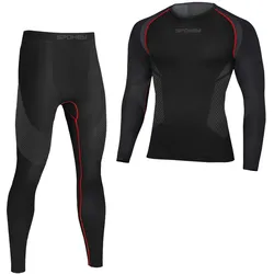 Spokey, Herren, Funktionsunterhose, Thermounterwäsche (L), Schwarz, L