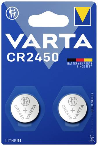 Varta Cons.Varta Batterie Electronics CR 2450 Bli.2