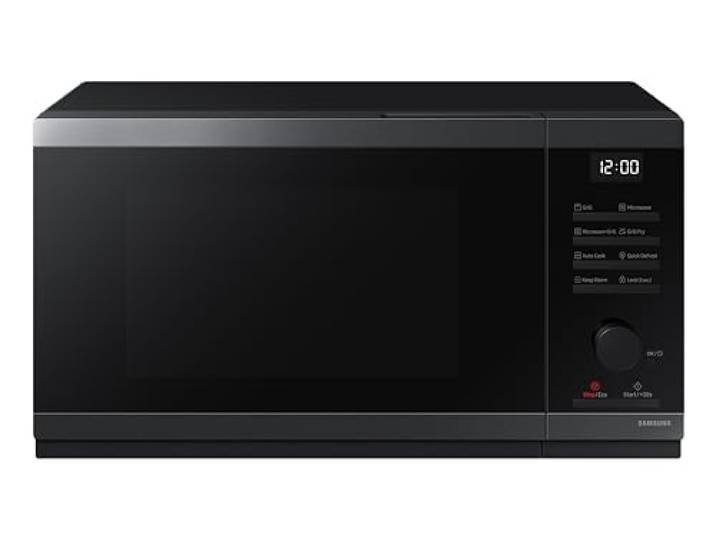 Samsung MG23DG4524CGE1 Mikrowellenherd, 23 l, 800 W, Schwarz, Touchscreen + Zifferblatt, ECO-Modus