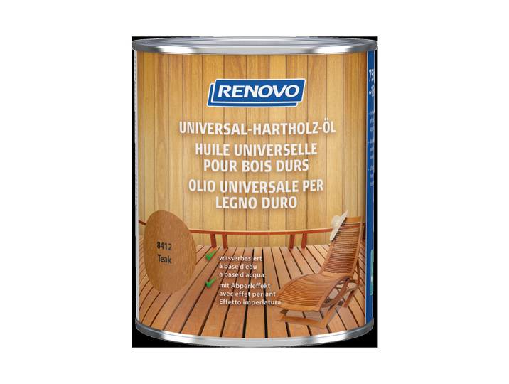Renovo Hartholz-Öl Teak Braun 0.75 l