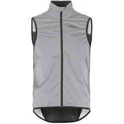 Craft ADV Essence Lumen Wind reflektierende Herrenweste grau Gr. M