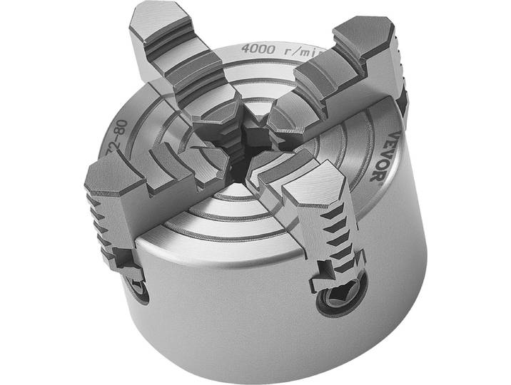 VEVOR φ80mm 4-klauwplaat boor-/freesmachine 3D-printer