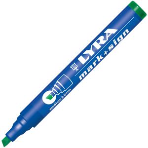 Lyra Permanentmarker 401, Strichbreite 2 - 6 mm, grün