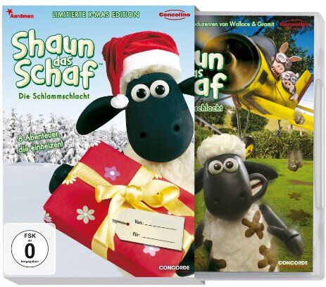 John Sparkes - Shaun das Schaf - Schlammschlacht (X-Mas limited Edition, O-Card) - Preis vom 09.10.2026 07:28:09 h