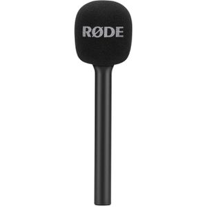 RODE RODE Mikrofongriff Interview GO, mit Windschutz, für  Wireless PRO, GO (Gen 3), ME, GO II und GO