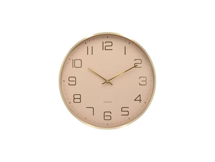 Karlsson Wanduhr Elegance Glow - Braun - Ø40cm