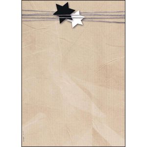 Sigel Weihnachtsbriefpapier DP079, Christmas Wrapping, A4, 90g/m², 100 Blatt