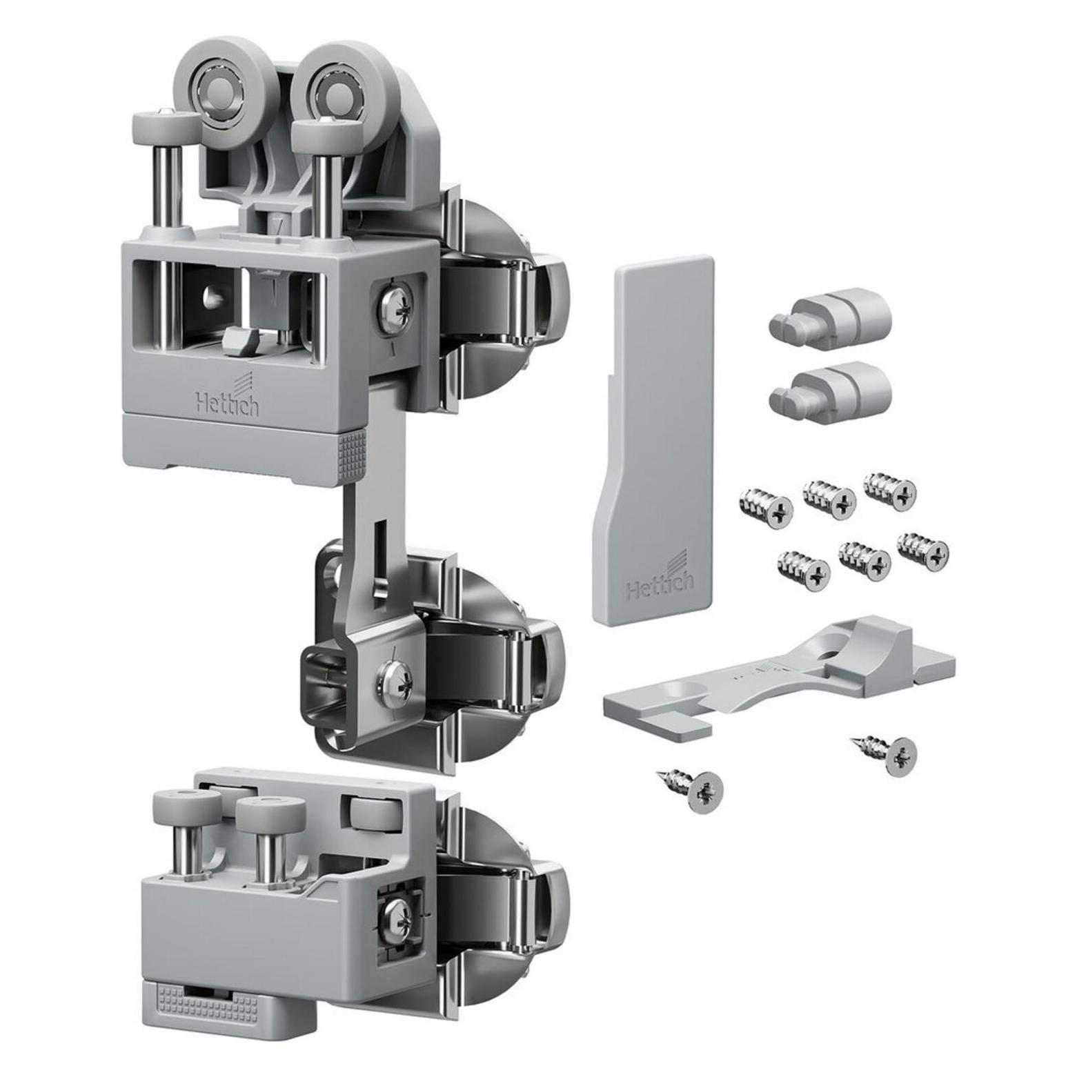 Hettich Beschlagset schwer WingLine L m. Schliessautomat re gr (9 339 344)