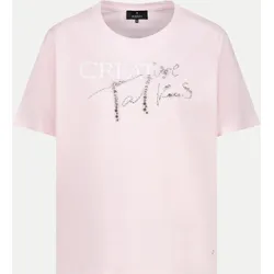 T-Shirt mit glitzernden Schmuckschrift Rosa 38