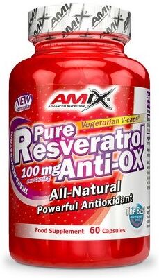 Amix Pure Resveratrol Anti-Ox 60 Cápsulas