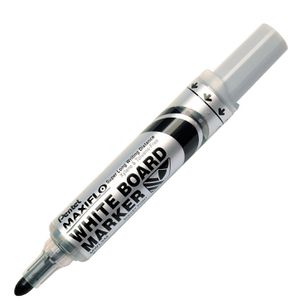 Pentel Whiteboardmarker Maxiflo M, schwarz, Rundspitze, Strichbreite 2,5mm, abwischbar