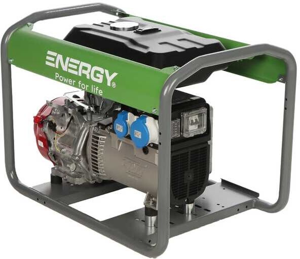 Energy Gruppi Einphasiger Stromerzeuger  6 kw Energy EY-7MB AVR - Honda Motor
