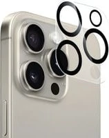 Nevox NEVOGLASS 3D Kameraschutzglas (transparent/schwarz, iPhone 17)