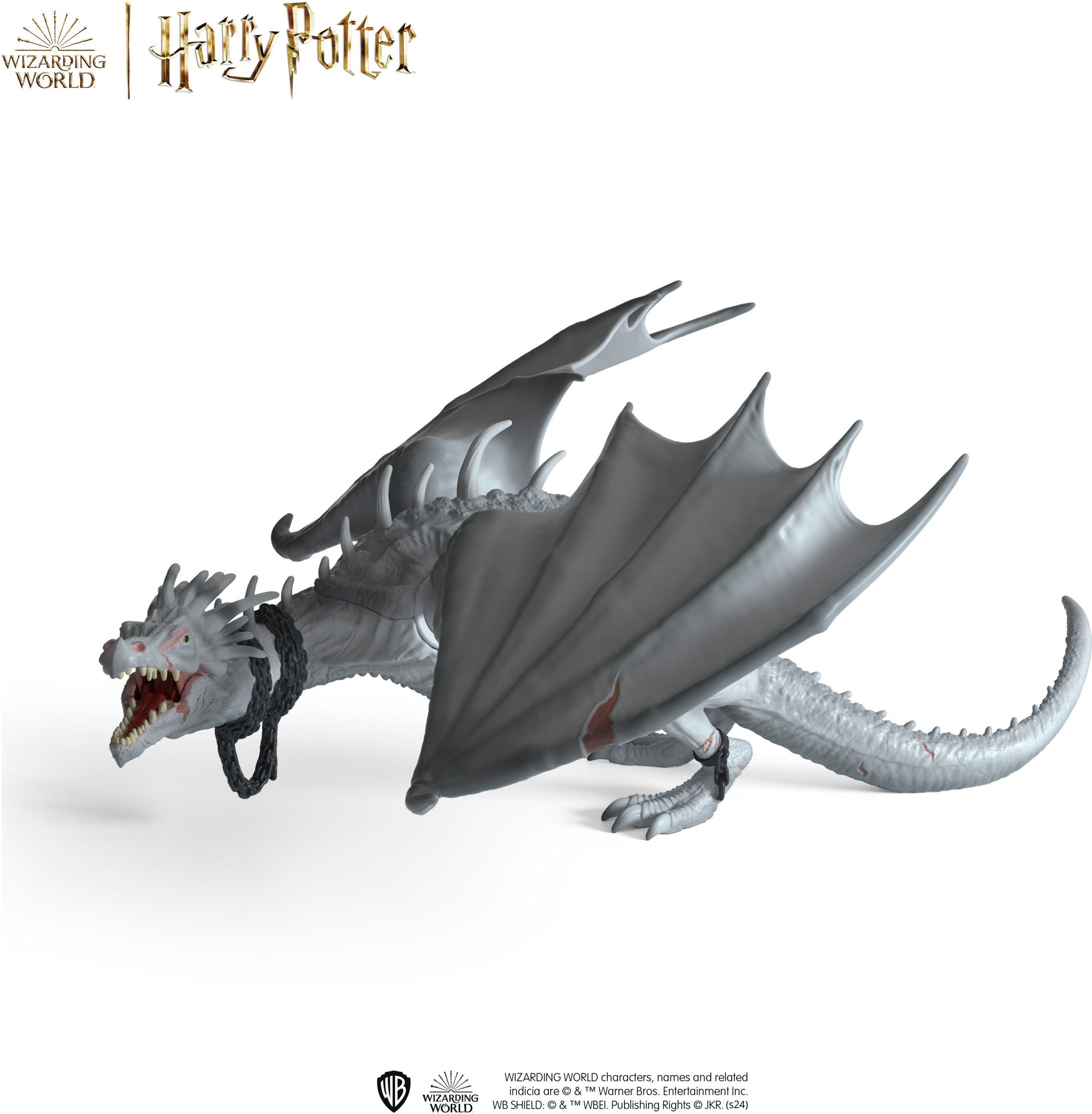Spielfigur SCHLEICH "WIZARDING WOLRD™, Ukrainischer Eisenbauch (13995)", bunt, Spielfiguren, Kinder, Kunststoff, Spielfigur