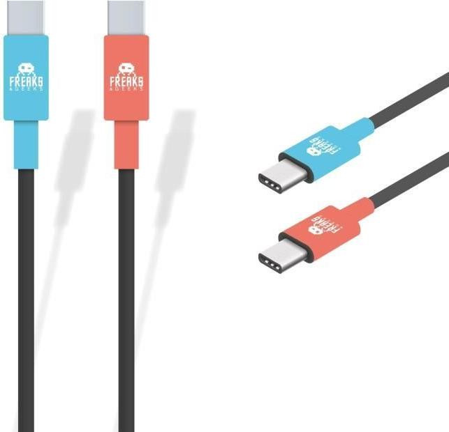 Freaks and Geeks Laadkabel voor Nintendo Switch 2, Type C naar Type C, 3 meter
