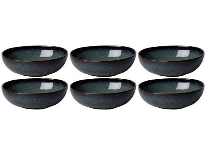 like. by Villeroy & Boch Lave Gris Müslischalen 600ml 6er Set grau Steingut