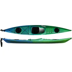 Zegul Lifestyle Solo PE Tourenkajak für Small Size Paddler inkl. Steueranlage