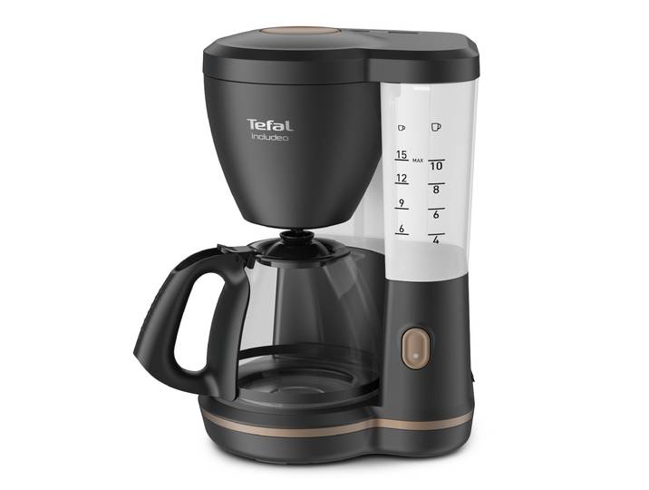 Tefal Includeo CM5338 Koffiefilter apparaat Zwart