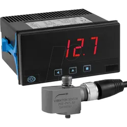 PCE PVS 30-DPD-U - Vibrationssensor PCE-PVS 30 mit Einbau-Anzeige PCE-DPD-U