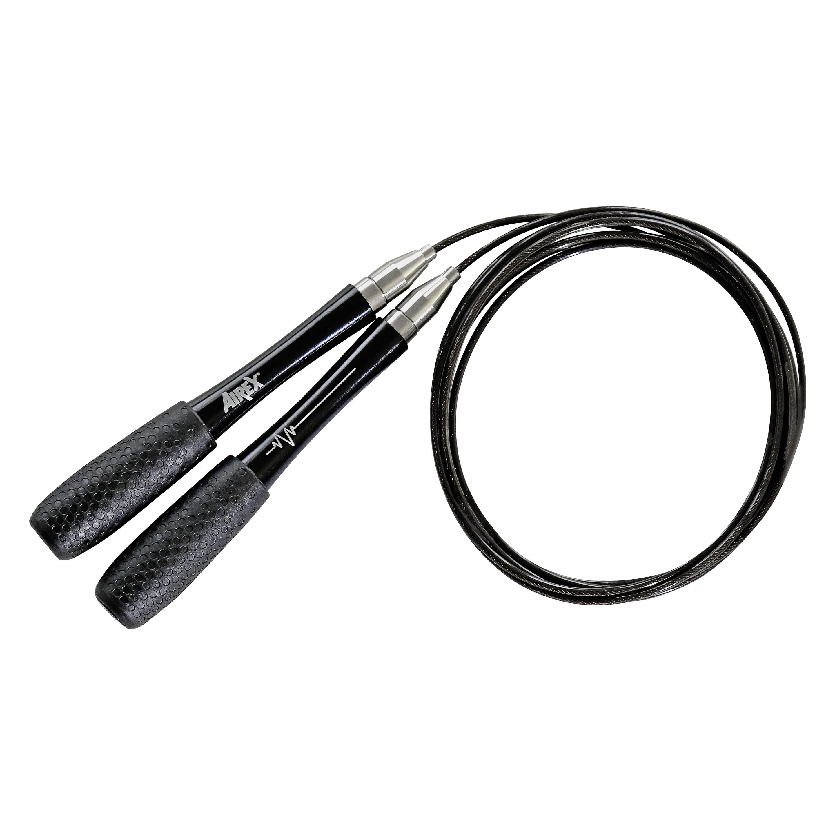 Airex HEARTBEAT Speed Jump Rope, schwarz (300 cm) (93232)