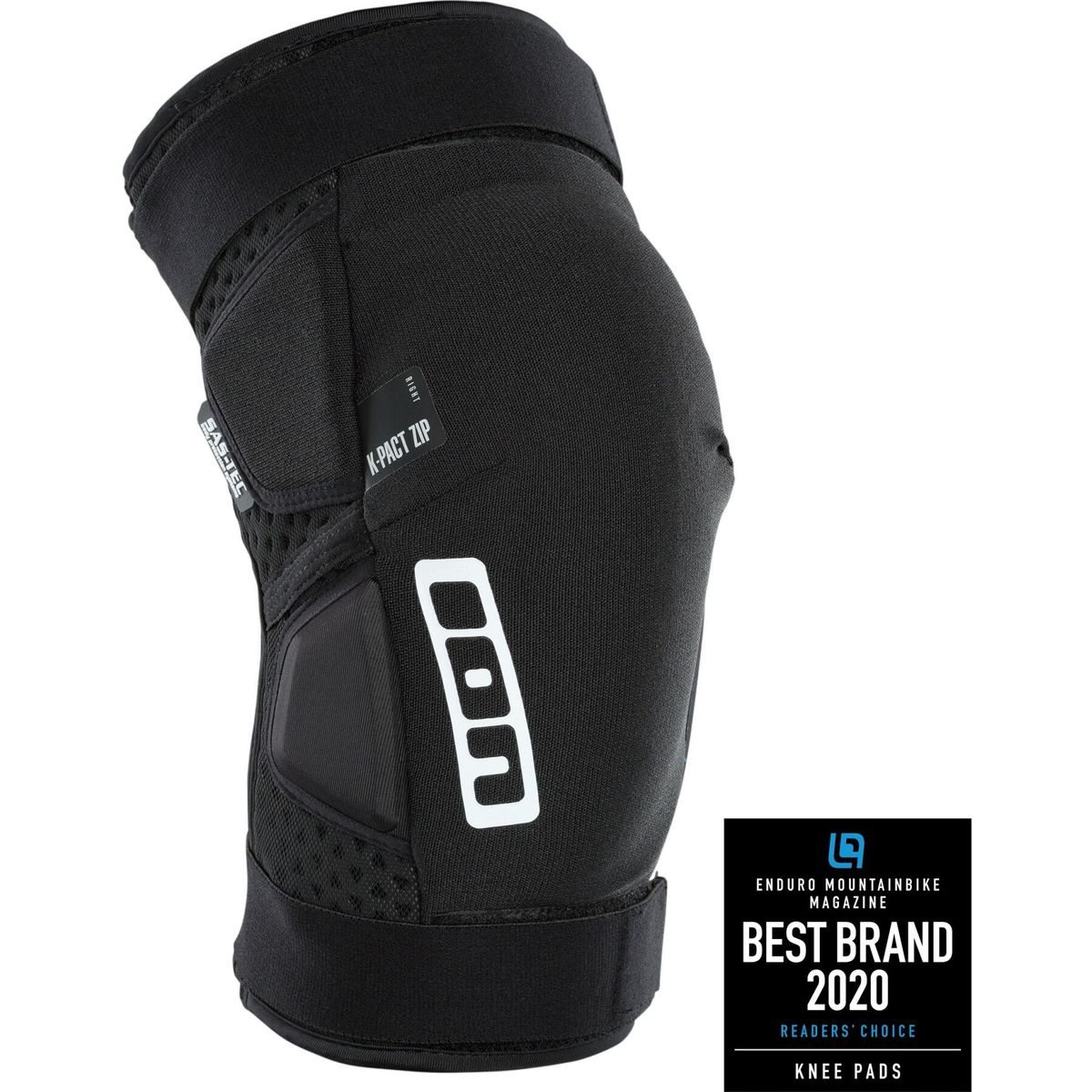 ION Knee Pads K-pact Zip Unisex black (900) S 47800-5970-900_black-S