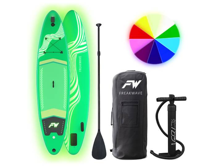 LED Stand up Paddle MAGIC 335 cm grün