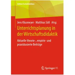 Unterrichtsplanung in der Wirtschaftsdi, Fachbücher