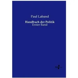 Handbuch der Politik, Fachbücher von Paul Laband