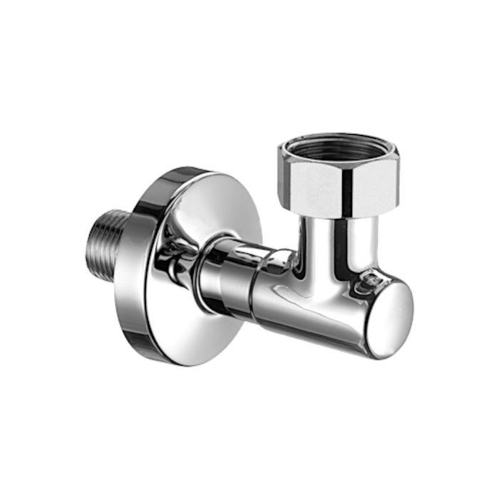 Schell Wasserzähler-Anschlussbogen 101020699 G 3/4 IG, mit verstellbarem Abgang, verchromt