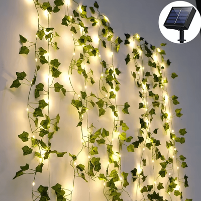 Inspire Curations Solar Maple Leaf Fairy Lights 50 100 LED Waterproof Outdoor Garland solar Maple Leaf 7m 50leds