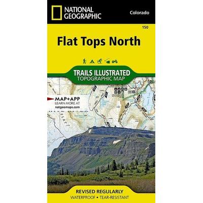 Flat Tops North Map, Karte von National Geographic Maps, National geographic, 978-1-56695-690-1