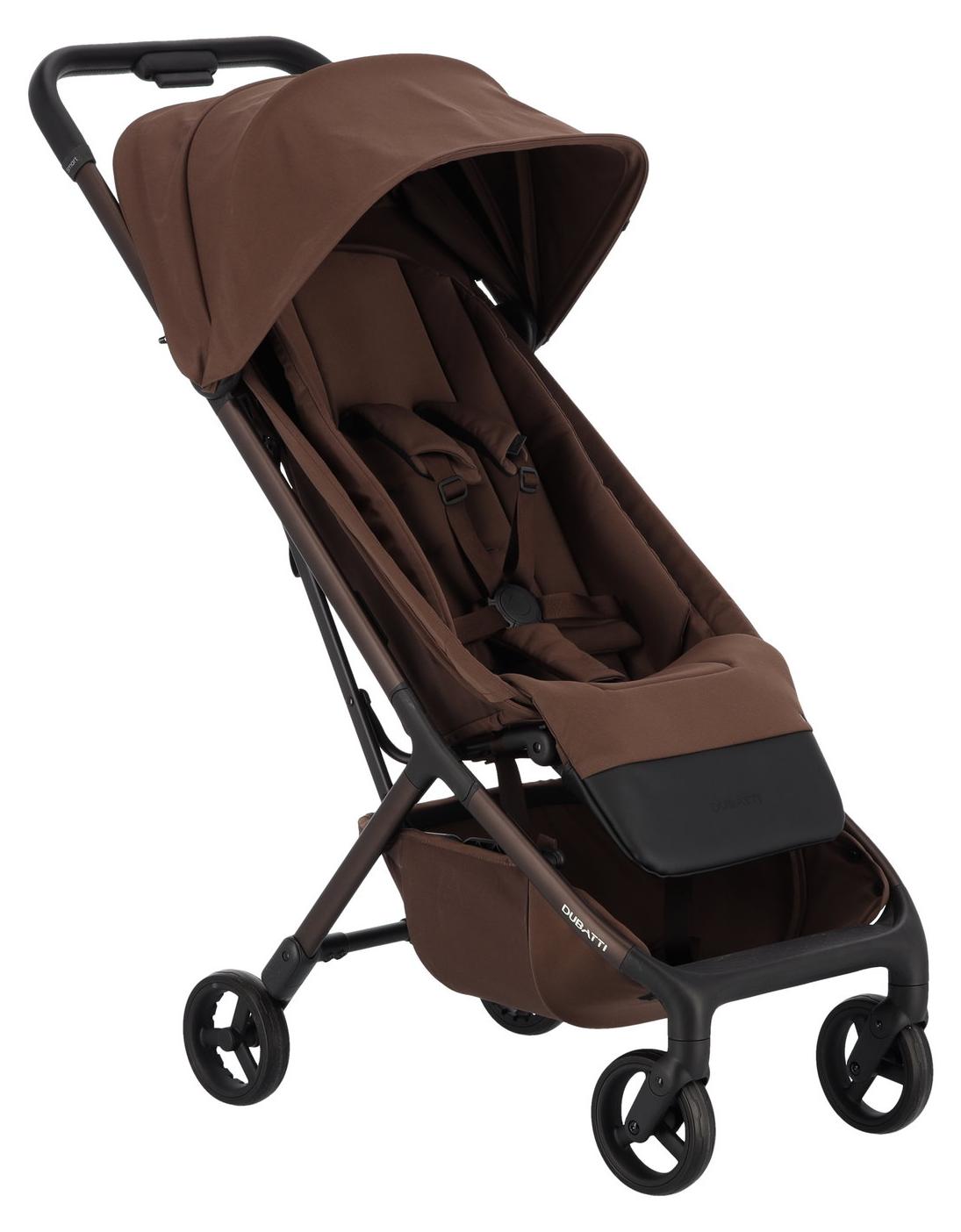 Dubatti Smart E3 Buggy - Satin Brown/Walnut Brown/Black Leather