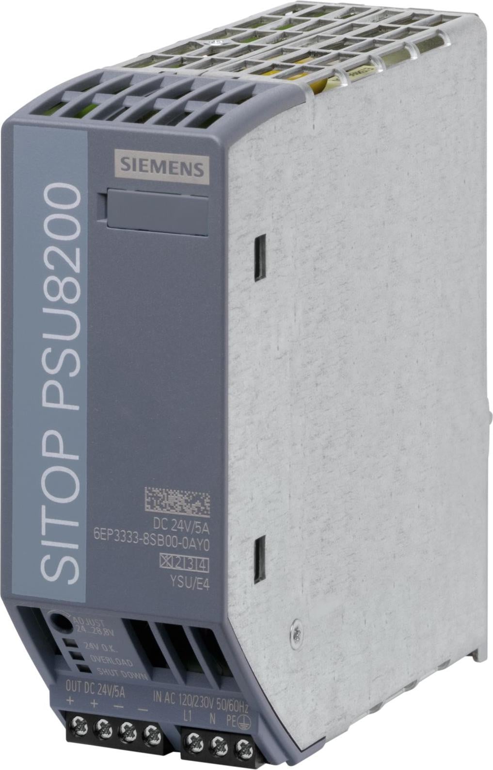 Siemens SITOP PSU8200 6EP33338SB000AY0 gereguleerde stroomvoorziening 24V/5A