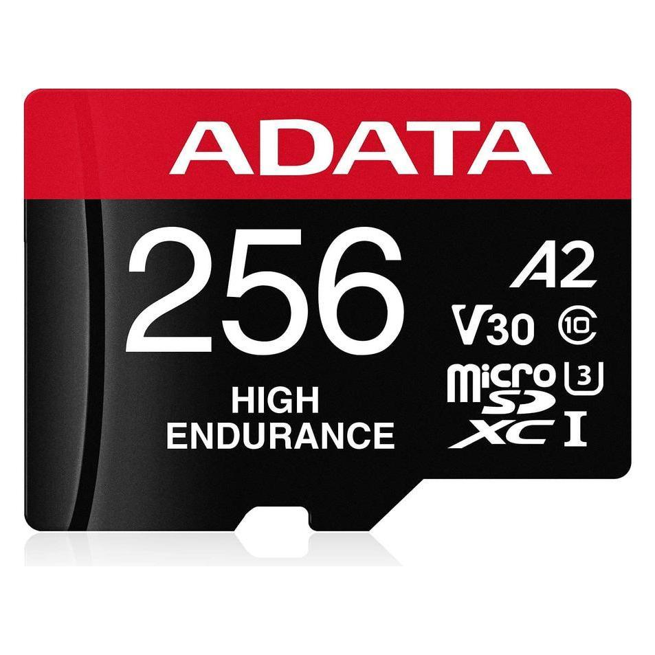 Adata High Endurance (256 GB, microSDXC, U3, UHS-I) (AUSDX256GUI3V30SHA2-RA1)