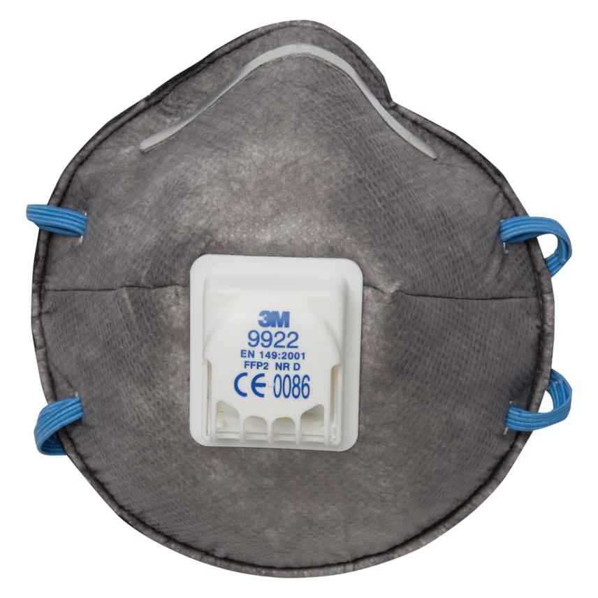 3M Atemschutzmaske, weiss (FFP2, 1x) (9922C2)